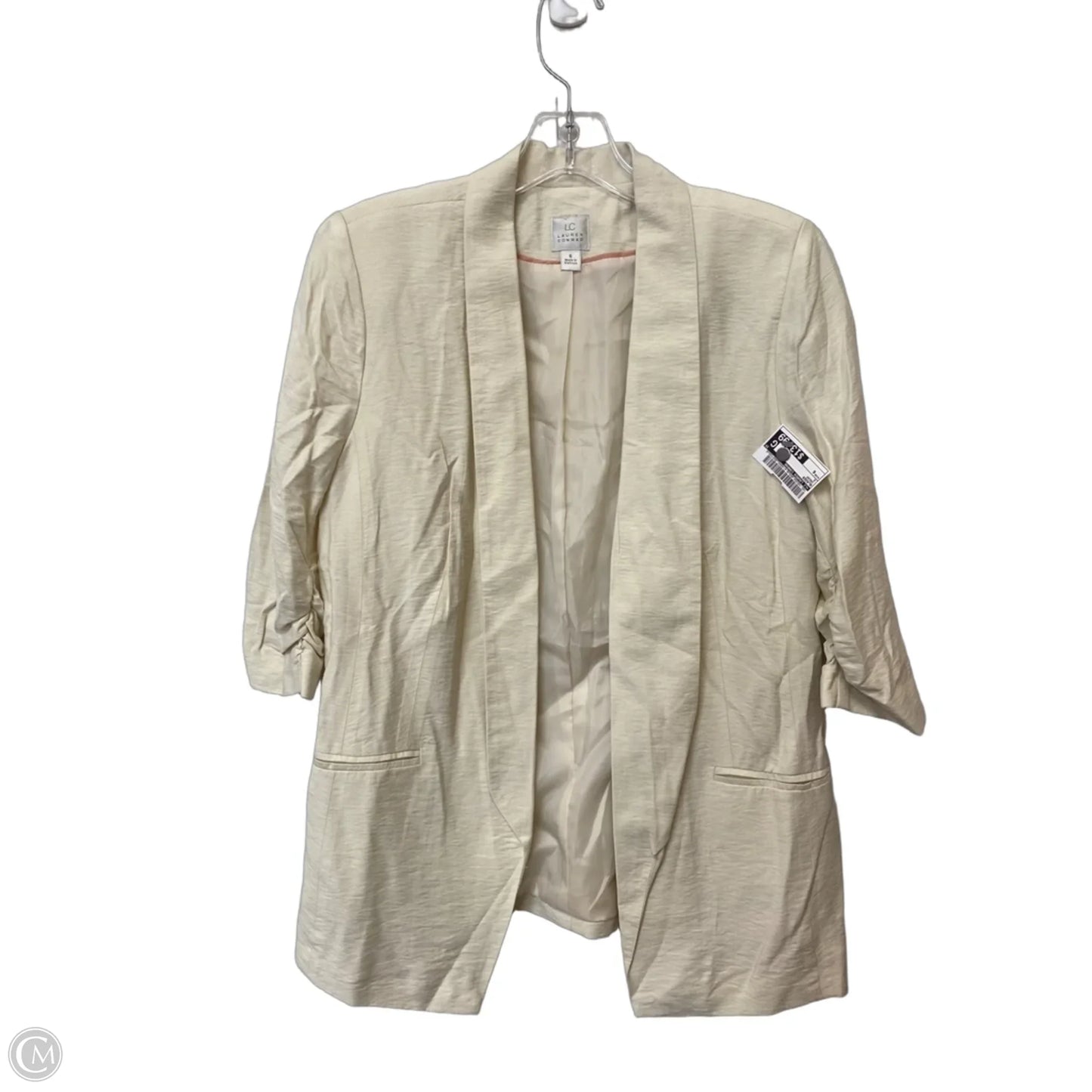 Blazer By Lc Lauren Conrad In Cream, Size: 6