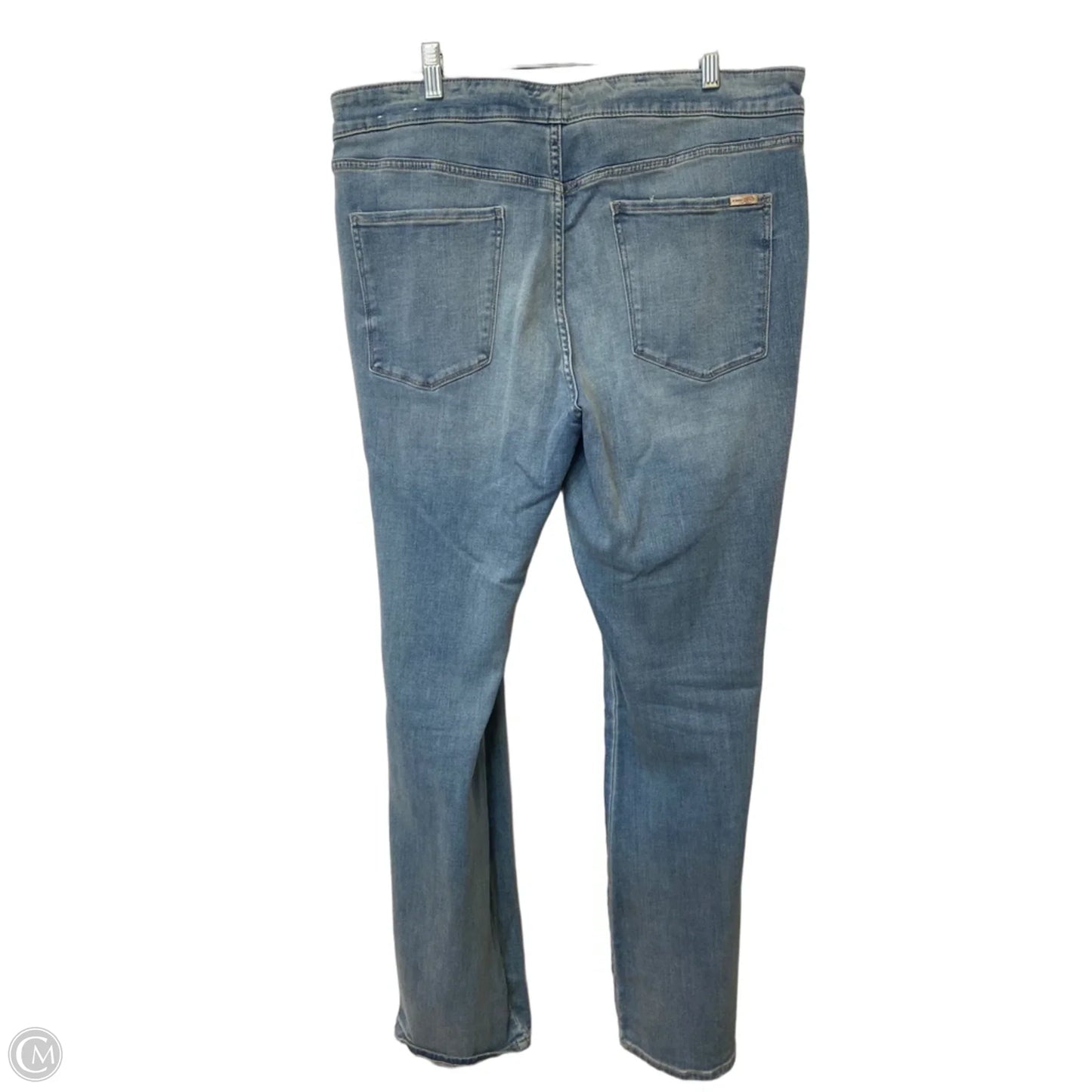 Jeans Flared By White House Black Market In Blue Denim, Size: 16