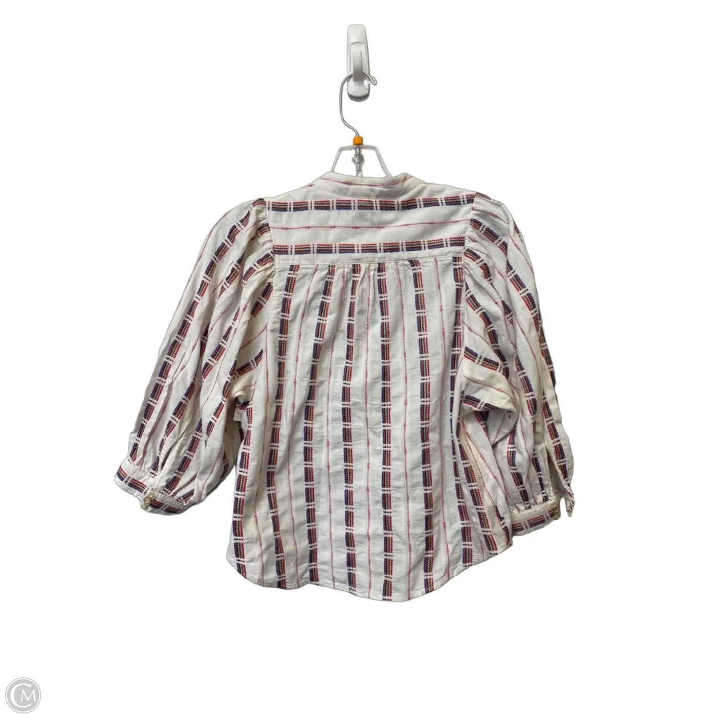 Top 3/4 Sleeve By Pilcro In White, Size: Xs