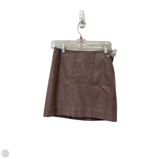 Skirt Mini & Short By Free People In Mauve, Size: 2