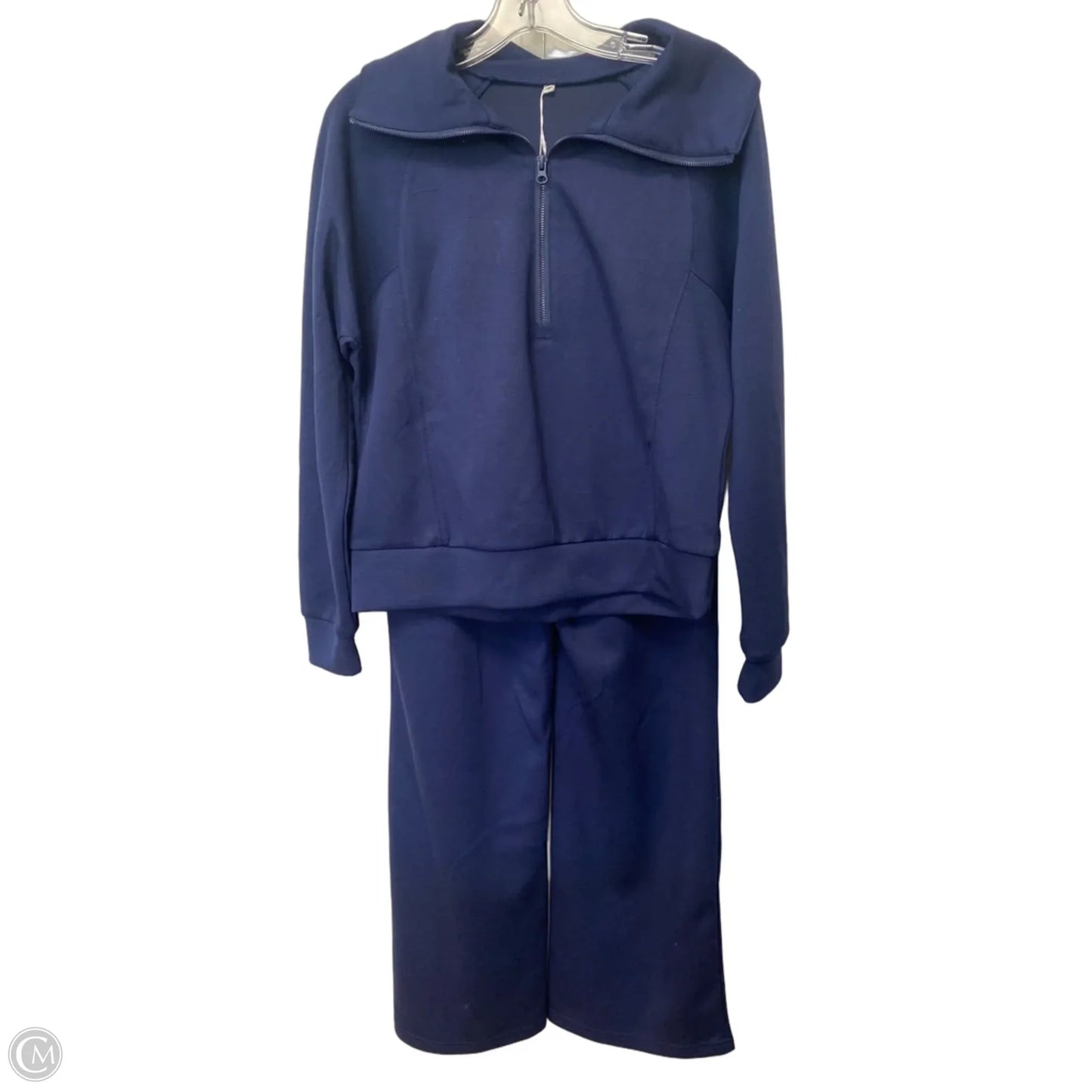 Pants Set 2pc By Clothes Mentor In Navy, Size: S