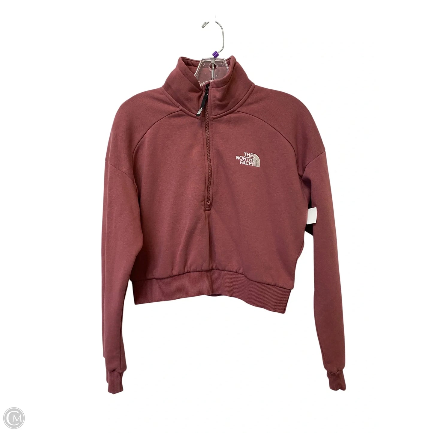 Athletic Jacket By The North Face In Pink, Size: M