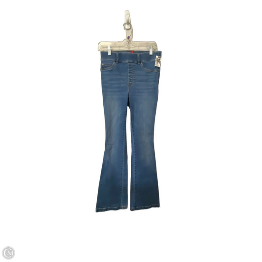 Jeans Flared By Spanx In Blue Denim, Size: S