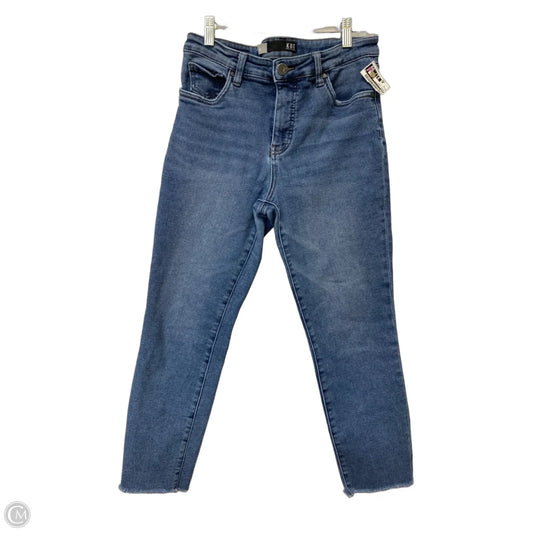Jeans Straight By Kut In Animal Print, Size: 8