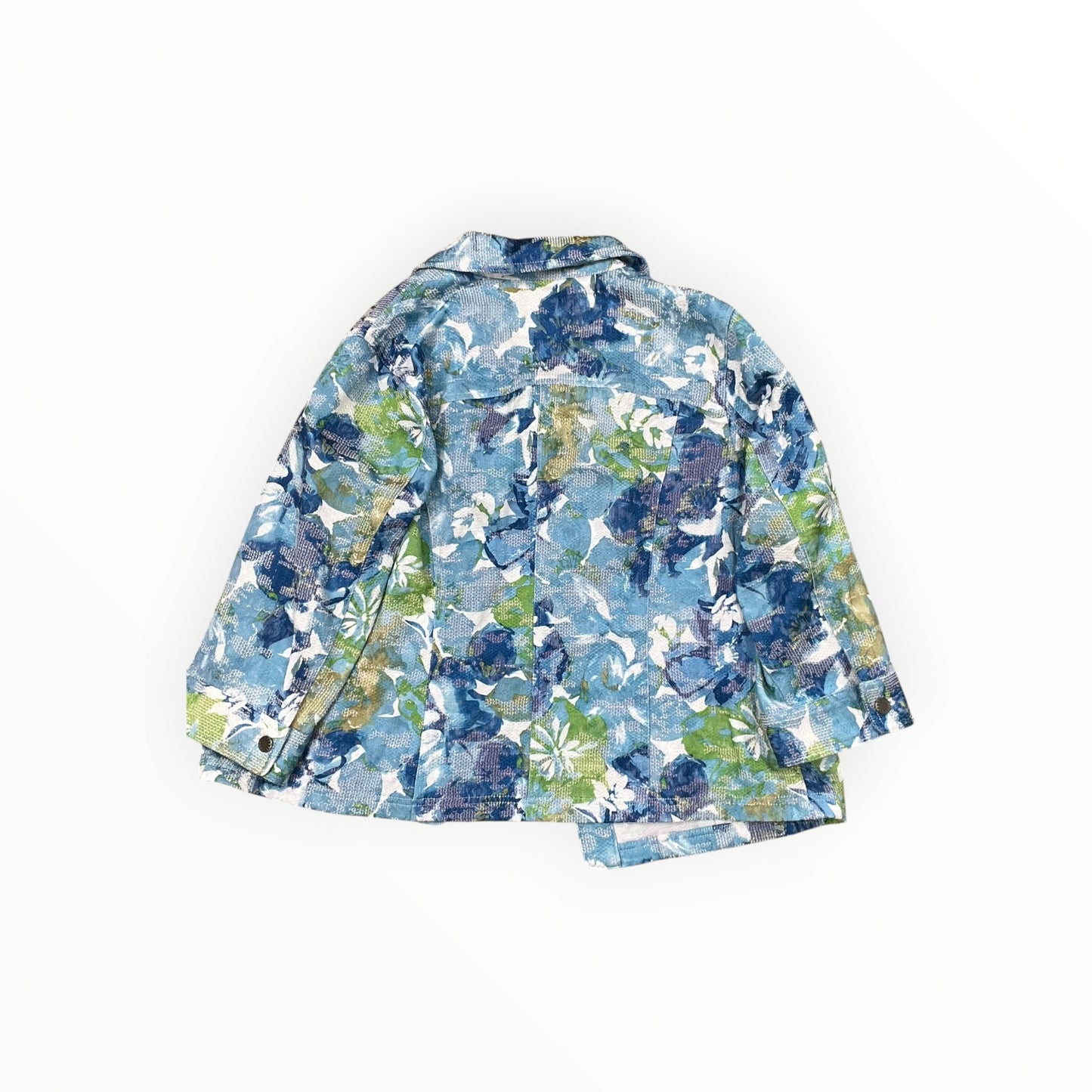 Jacket Other By Cj Banks In Blue, Size:1X
