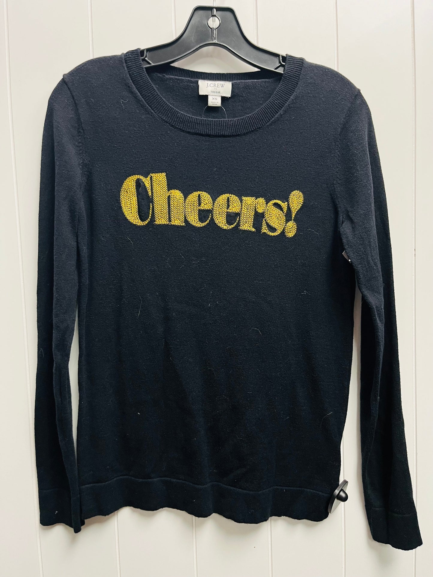 Sweater By J. Crew In Black, Size: Xs