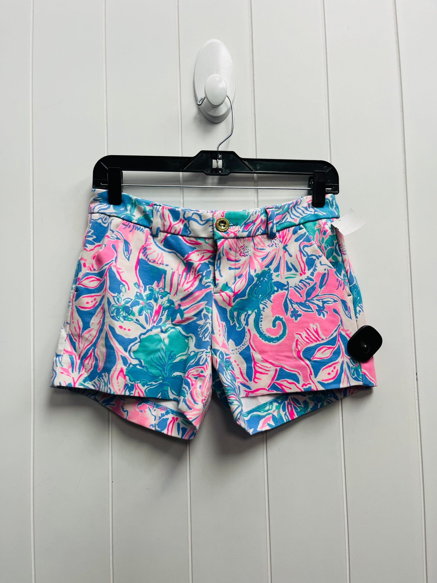 Blue & Pink Shorts Lilly Pulitzer, Size 0