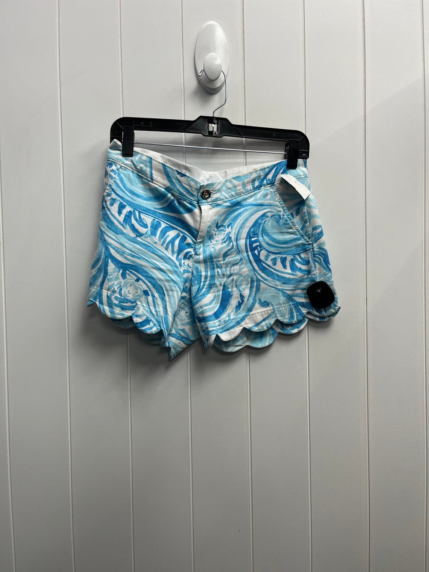 Shorts By Lilly Pulitzer In Blue & White, Size: 2