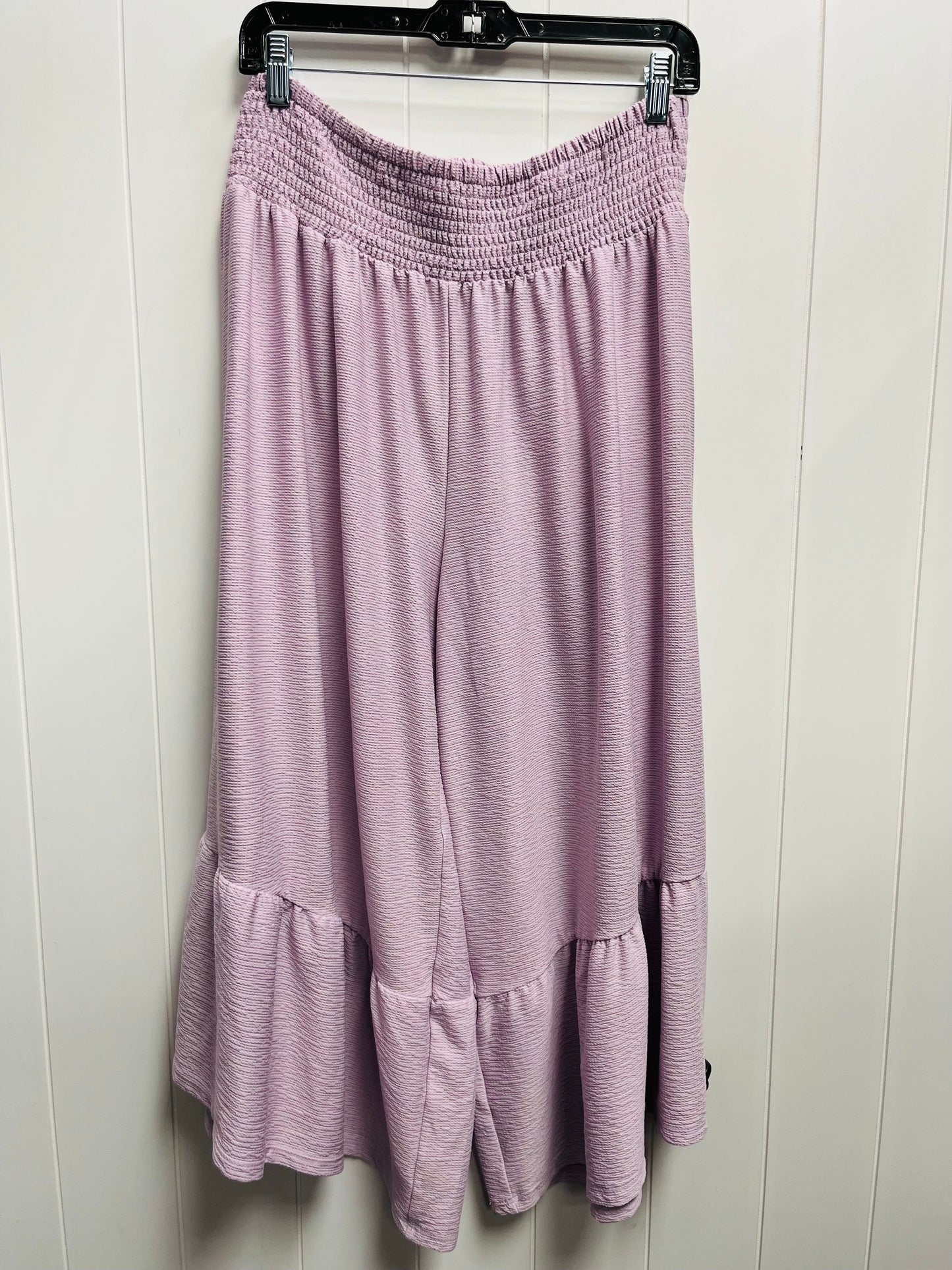 Pants Wide Leg By Cato In Purple, Size: Xl