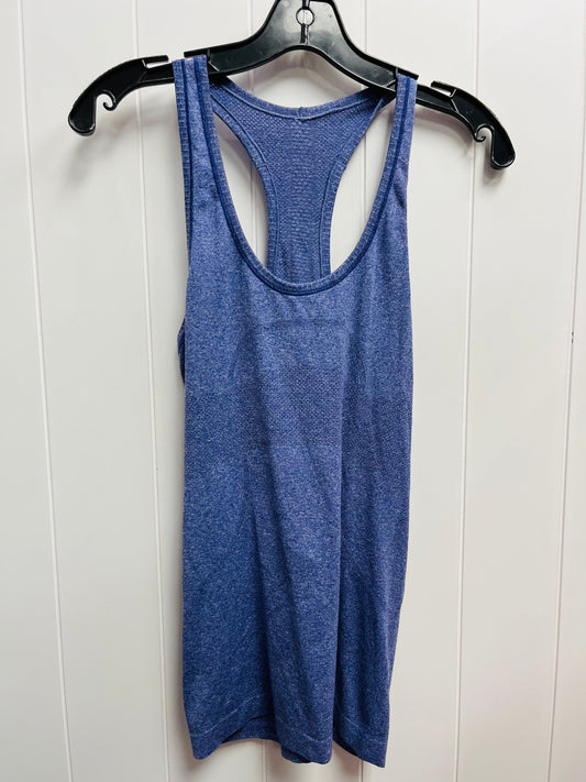 Athletic Tank Top By Lululemon In Blue, Size: S