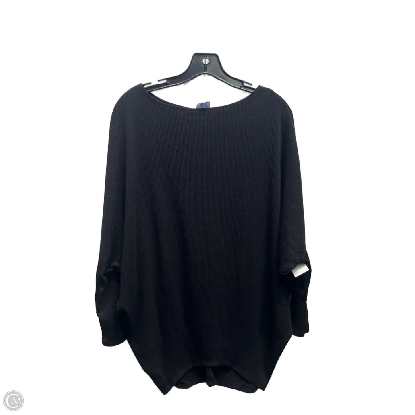 Top Long Sleeve By Blue Rain In Black, Size: S