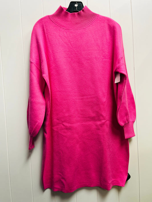 Dress Sweater By Fate In Pink, Size: S