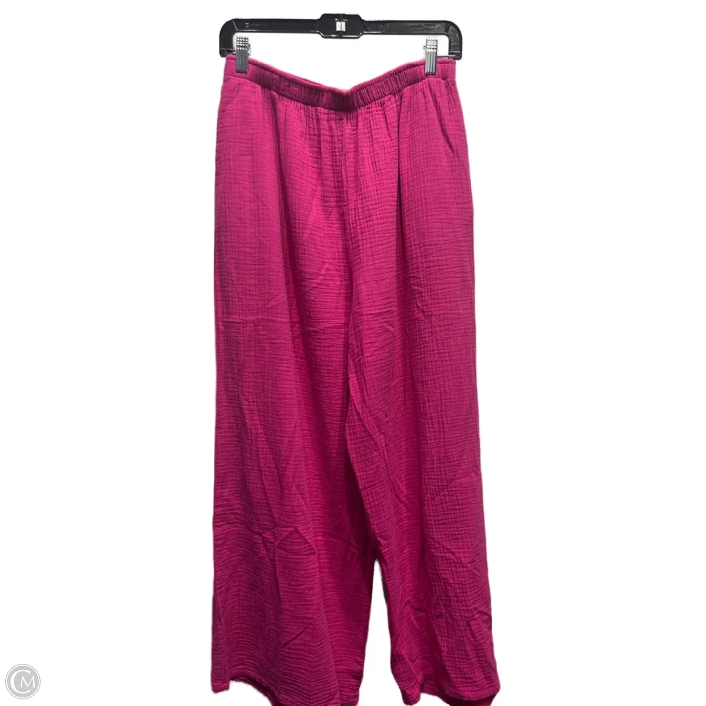 Pants Wide Leg By ET LOIS In Pink, Size: M