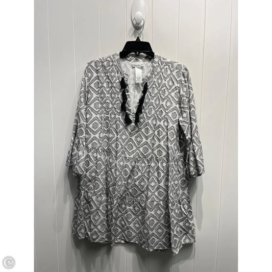 Dress Casual Short By Tommy Bahama In Black & White, Size: M