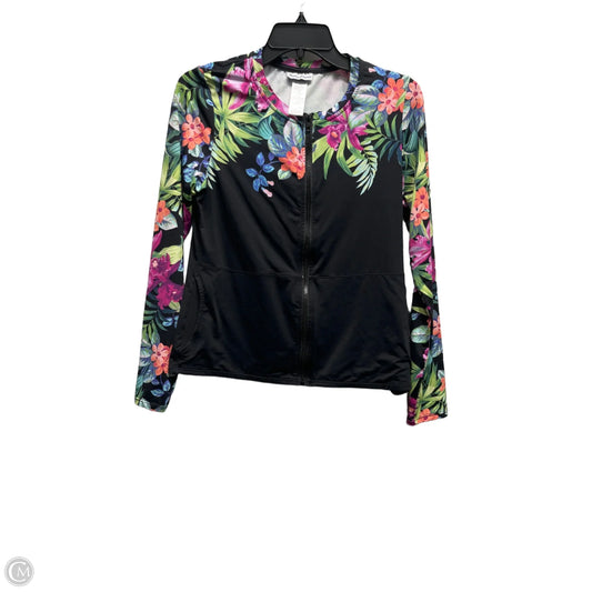 Jacket Other By Tommy Bahama In Black & Purple, Size: M