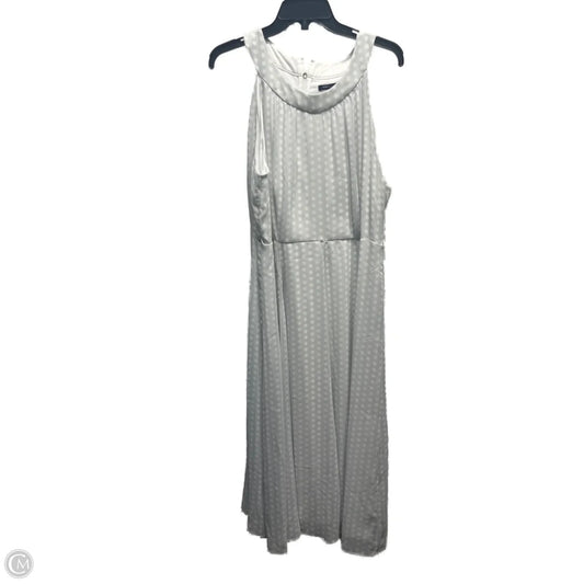 Dress Work By Tommy Hilfiger In Grey & White, Size: 16