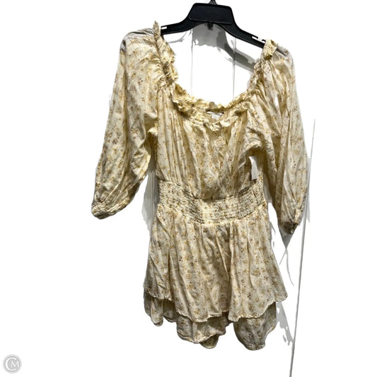 Romper By American Eagle In Zebra Print, Size: L