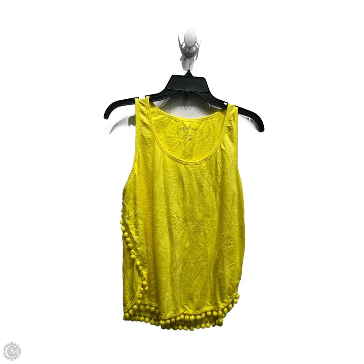 Top Sleeveless Designer By Lilly Pulitzer In Yellow, Size: S