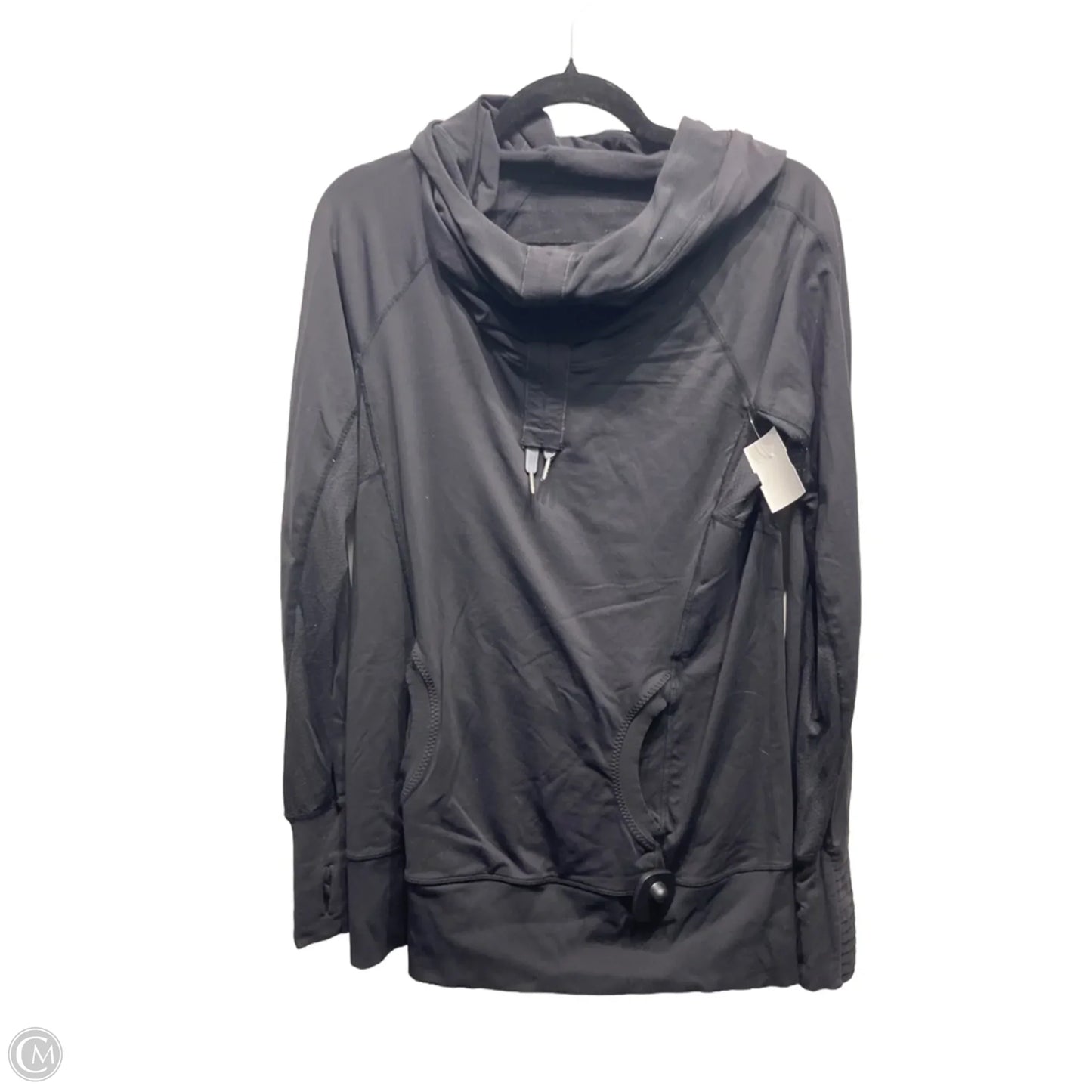 Athletic Jacket By Lululemon In Black, Size: S