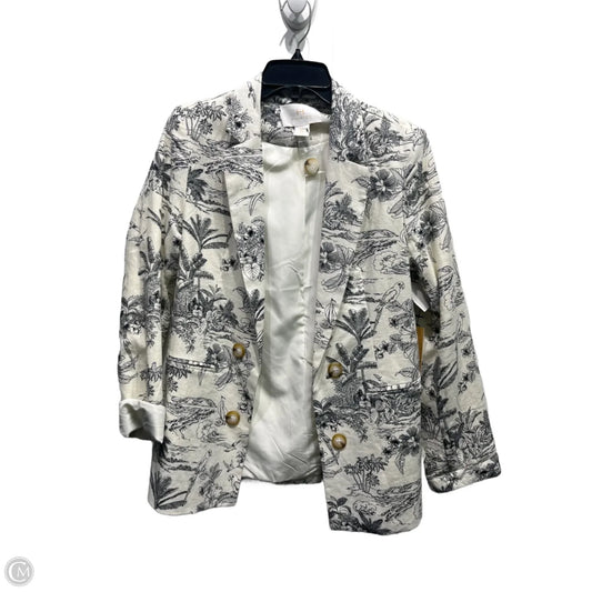 Blazer By H For Halston In Black & White, Size: M