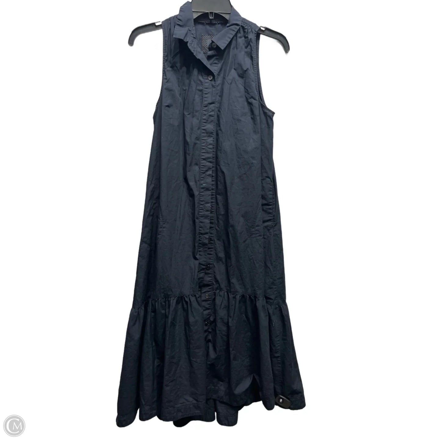 Dress Casual Midi By Maeve In Navy, Size: Xs
