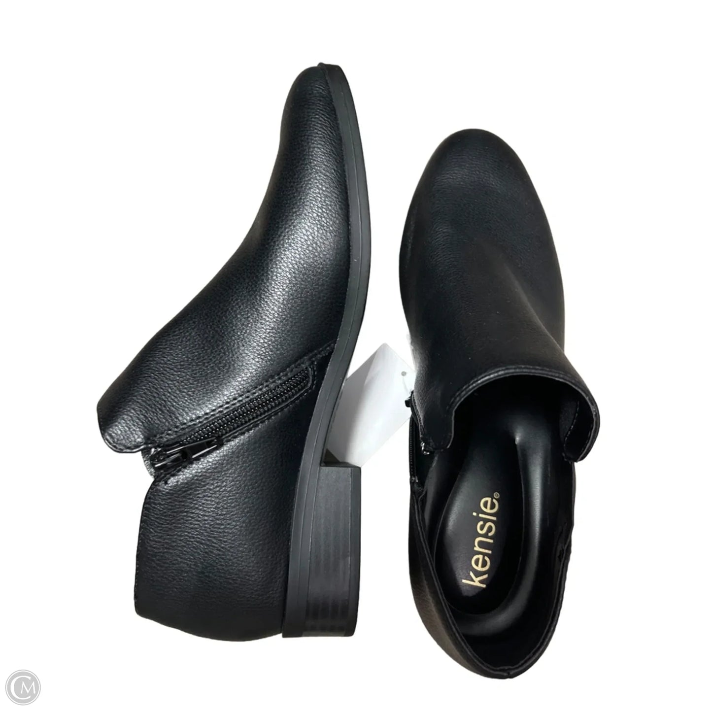 Boots Ankle Flats By Kensie In Black, Size: 8