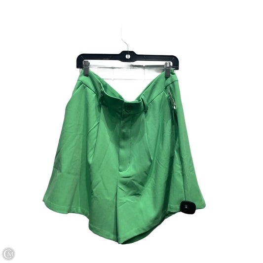 Shorts By DANEIELLE BERSTEIN In Green, Size: 16