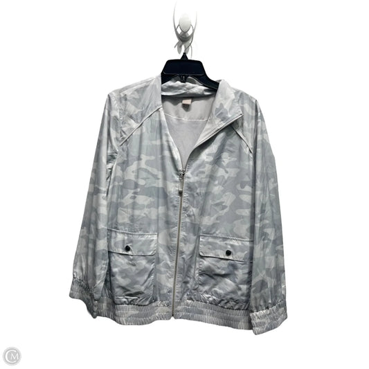 Jacket Other By Chicos In Grey, Size: Xl