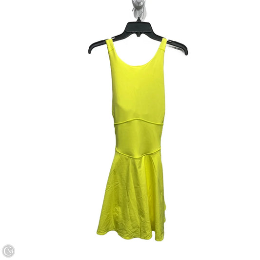 Athletic Dress By Lululemon In Yellow, Size: M
