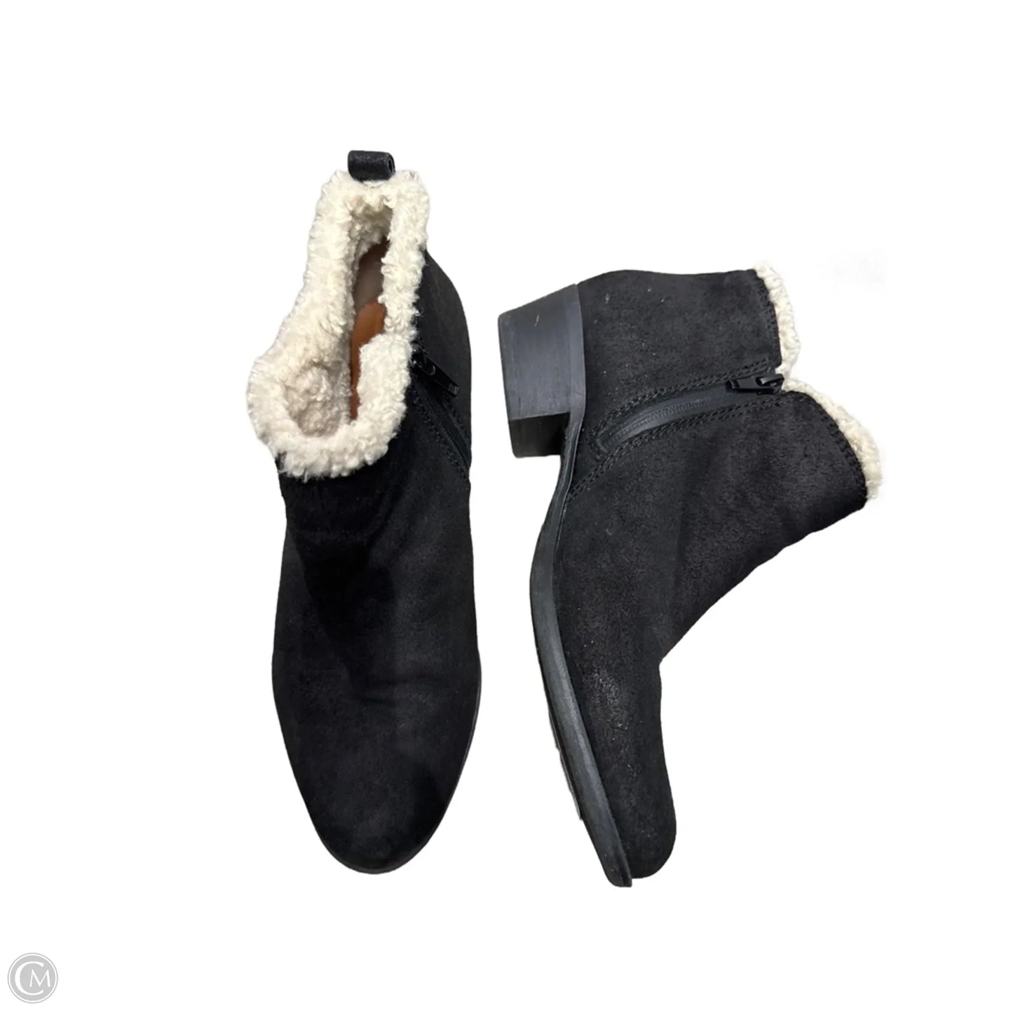 Boots Ankle Flats By Lucky Brand In Black, Size: 8