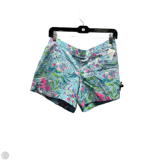Shorts Designer By Lilly Pulitzer In Blue & Pink, Size: S