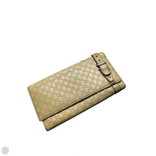 Wallet Luxury Designer By Gucci, Size: Large