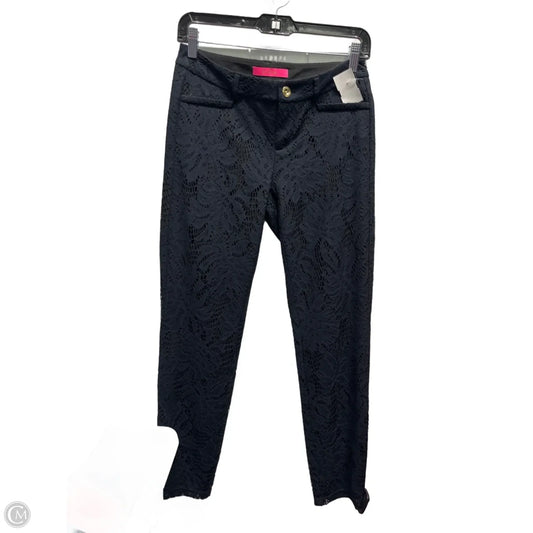 Pants Designer By Lilly Pulitzer In Black, Size: 0