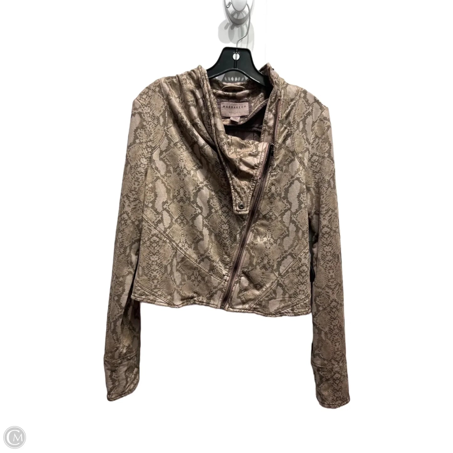Jacket Other By Marrakech In Snakeskin Print, Size: S
