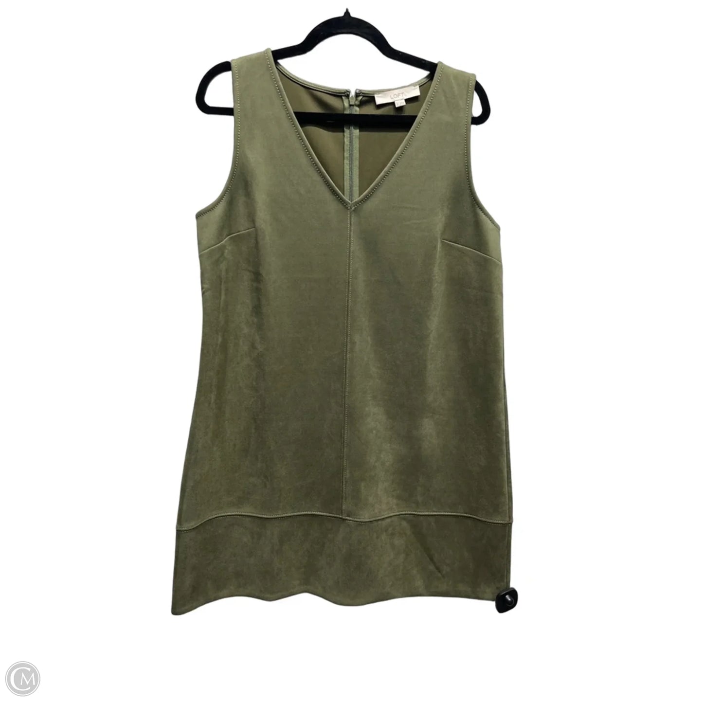Dress Work By Loft In Green, Size: 10