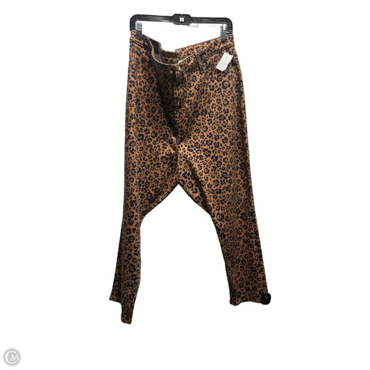 Jeans Skinny By jen 7  In Animal Print, Size: 24