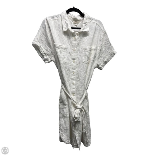 Dress Casual Short By Weatherproof In White, Size: Xl