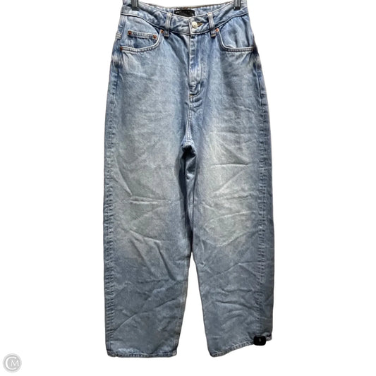 Jeans Straight By Asos In Blue Denim, Size: 4