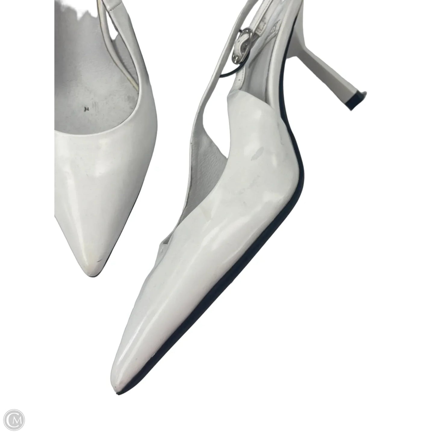 Shoes Heels Stiletto By Jeffrey Campbell In White, Size: 6.5