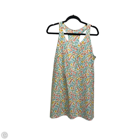 Dress Casual Short By J. Crew In Green & Orange, Size: L