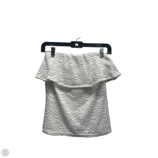Top Sleeveless Designer By Lilly Pulitzer In White, Size: Xs
