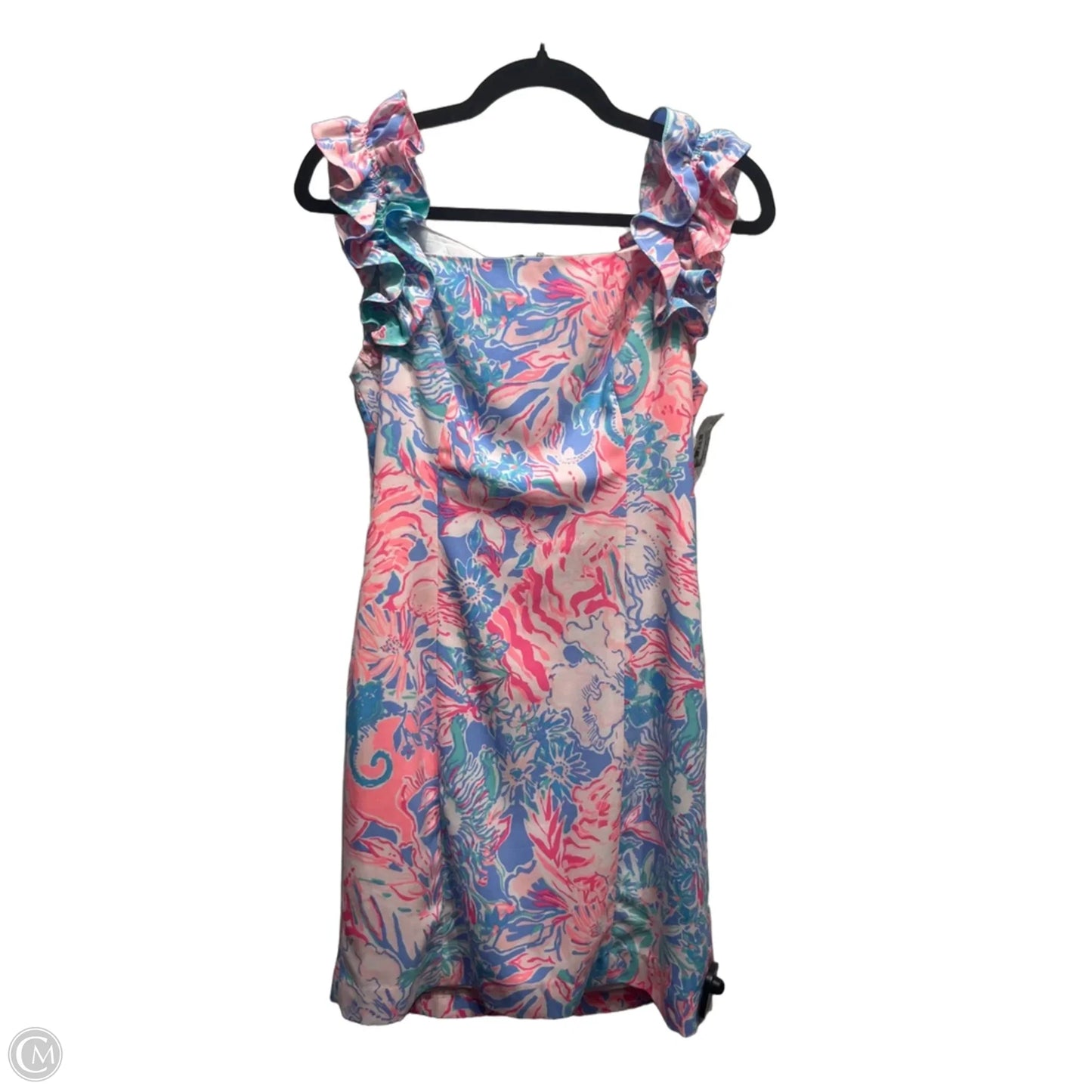 Dress Designer By Lilly Pulitzer In Blue & Pink, Size: 2