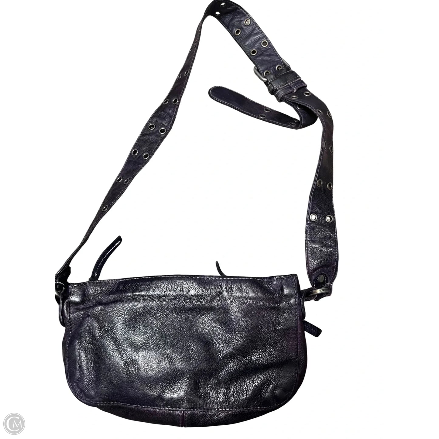 Crossbody Leather By Free People, Size: Small