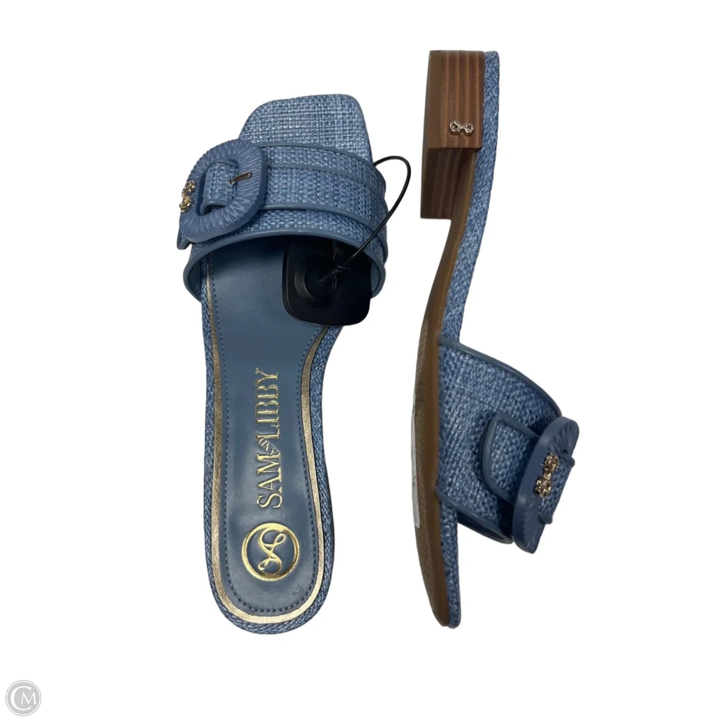 Sandals Flats By Sam And Libby In Blue, Size: 10