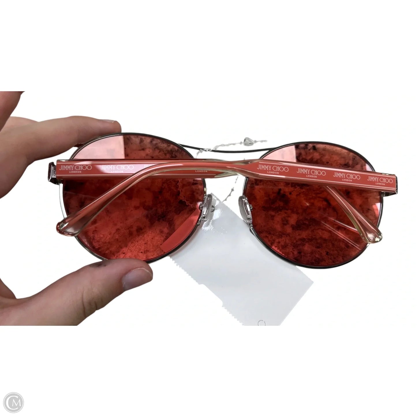 Sunglasses Luxury Designer By Jimmy Choo, Size: