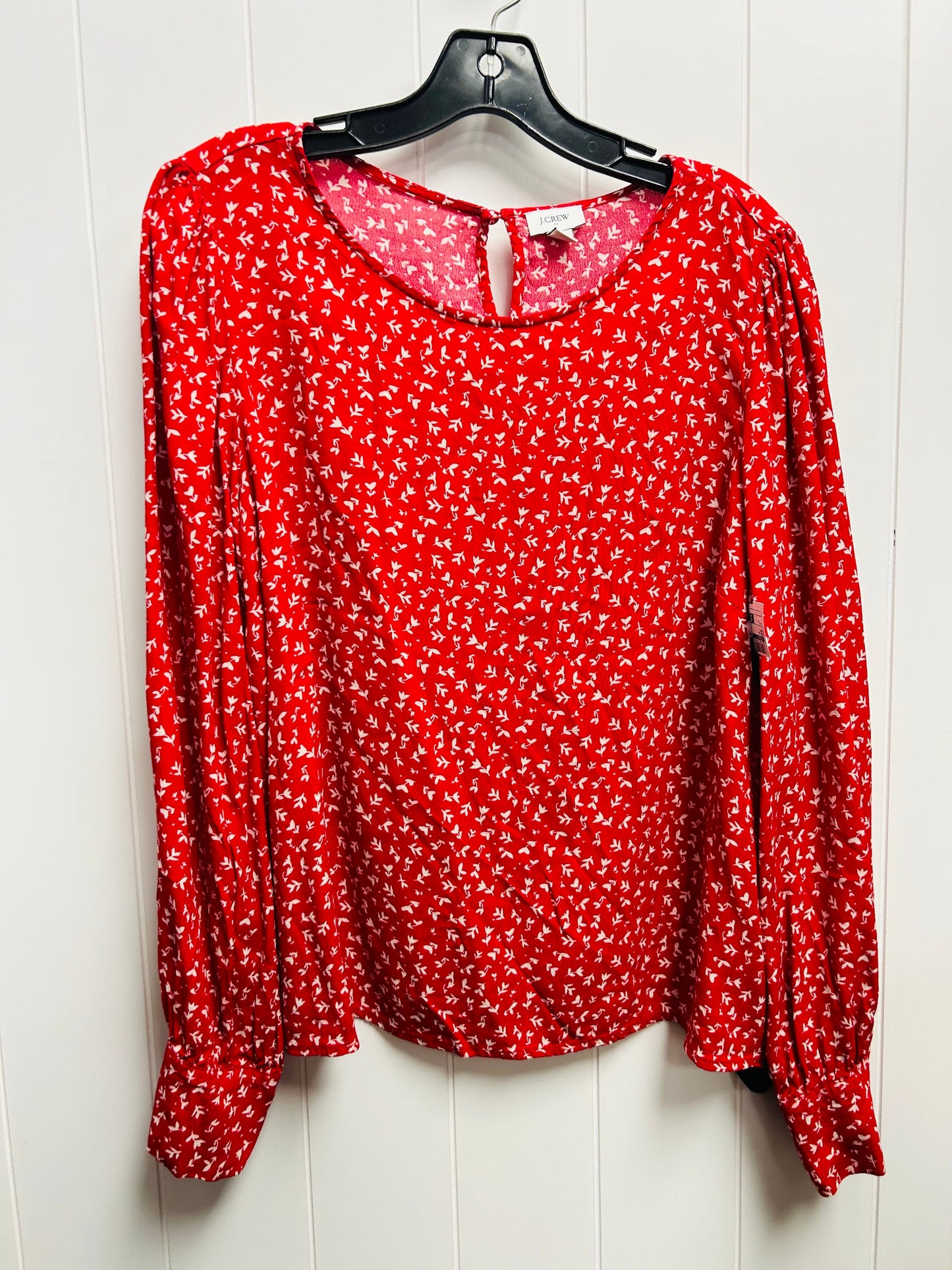 Top Long Sleeve By J Crew O  Size: L