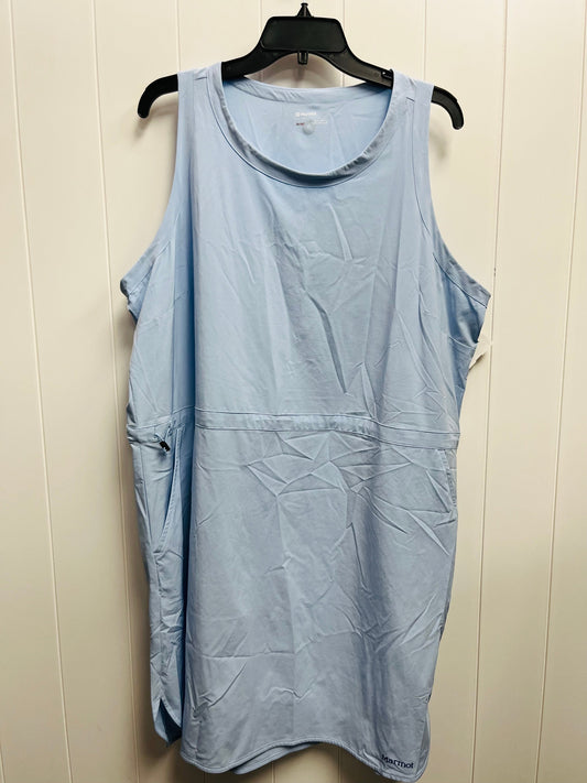 Blue Dress Casual Short Marmot, Size 2x