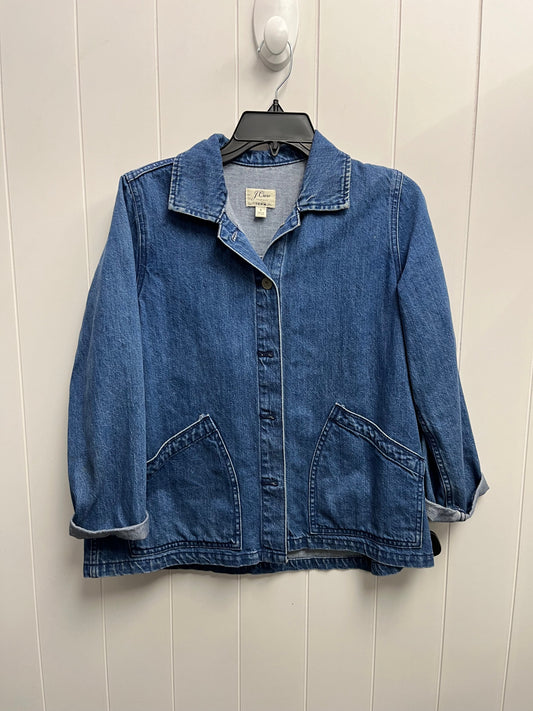 Jacket Denim By J. Crew In Blue Denim, Size: S