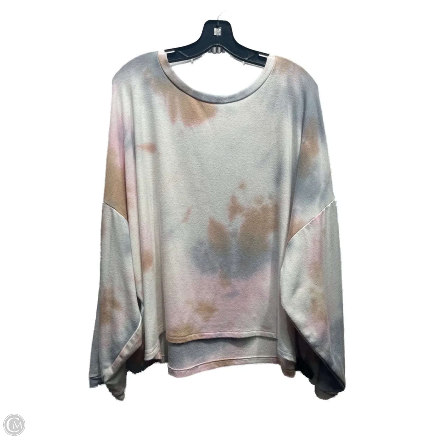 Top Sleeveless By gee gee In Blue & Orange, Size: 1x