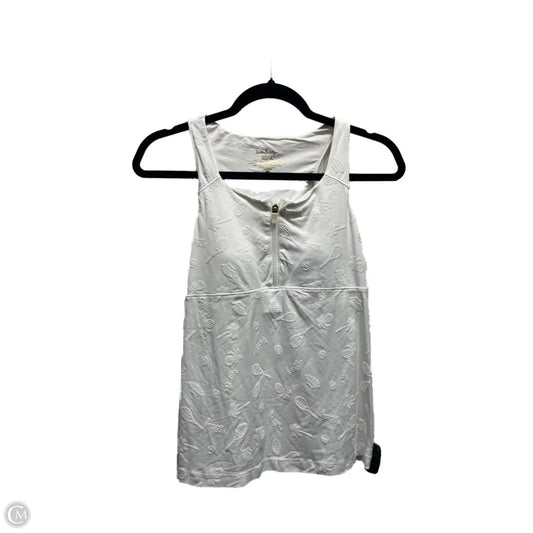 Top Sleeveless Designer By Lilly Pulitzer In White, Size: Xs